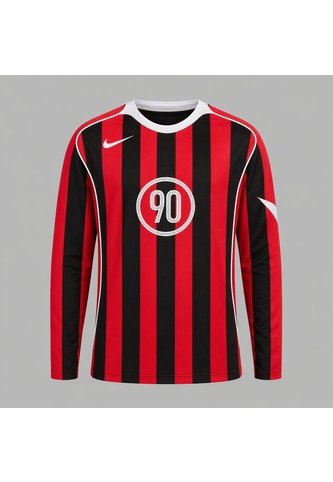 Camiseta Nike Hombre Total 90 Manga Larga - Rojinegro - Fútbol | Uso Casual Y Entrenamiento Nike