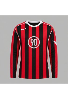Camiseta Nike Total 90 Manga Larga - Rojo