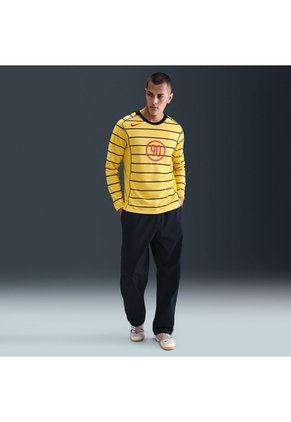 Camiseta Nike Total 90 Manga Larga - Amarillo