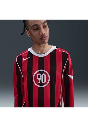 Camiseta Nike Total 90 Manga Larga - Rojo