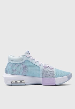 Tenis Basketball Celeste-Lila Nike Lebron Witness VIII