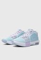 Tenis Basketball Celeste-Lila Nike Lebron Witness VIII de Nike