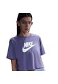 Camiseta Mujer Lifestyle Nike Sportswear Essential Morado de Nike