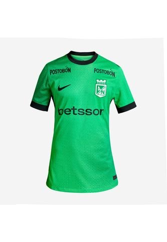 Camiseta Nike Mujer Atlético Nacional 2025-Verde-Negro Nike