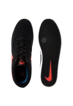 Skateboarding Negro-Rojo Nike Sb Check Solar Cnvs
