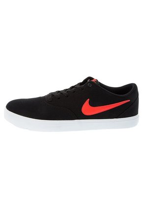 Skateboarding Negro-Rojo Nike Sb Check Solar Cnvs
