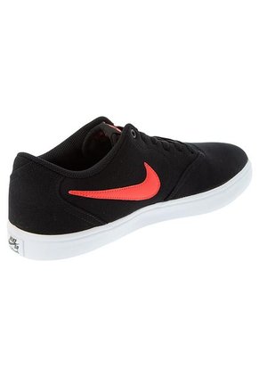 Skateboarding Negro-Rojo Nike Sb Check Solar Cnvs