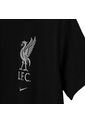 Camiseta Nike Liverpool Crest Ss Tee-Negro de Nike