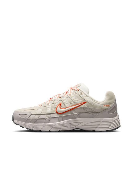 Tenis Hombre Lifestyle NIKE P-6000 PRM Gris/Naranja