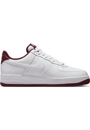 Tenis Hombre Nike Air Force 1 '07 Beetroot Blanco