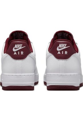 Tenis Hombre Nike Air Force 1 '07 Beetroot Blanco