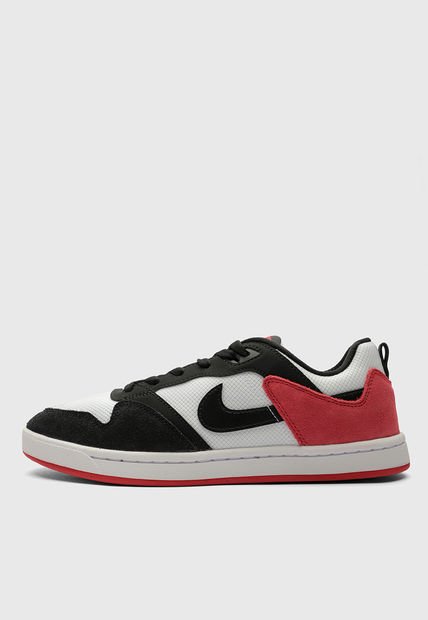 Tenis Lifestyle Blanco-Negro-Rojo NIKE SB Alleyoop