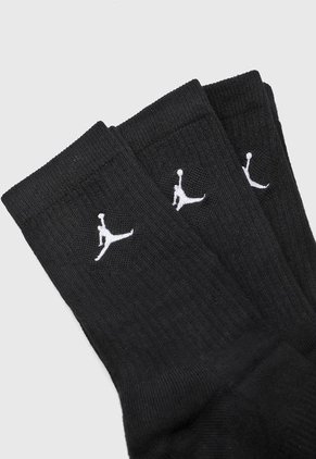 Medias X3 NIKE Jordan Everyday Negro