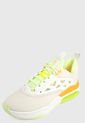 Tenis Lifestyle Blanco-Verde-Naranja Nike Jordan Air Max 200 XX de Nike