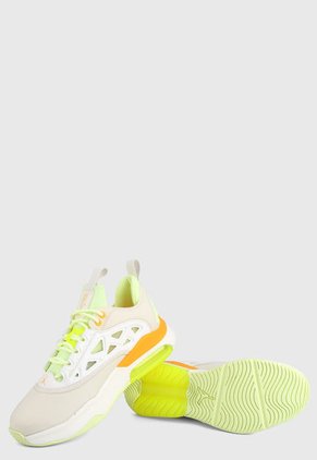 Tenis Lifestyle Blanco-Verde-Naranja Nike Jordan Air Max 200 XX