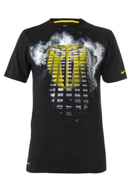 Camiseta Nike Kobe Sheath Signal Negro-Amarillo
