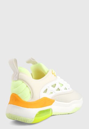 Tenis Lifestyle Blanco-Verde-Naranja Nike Jordan Air Max 200 XX