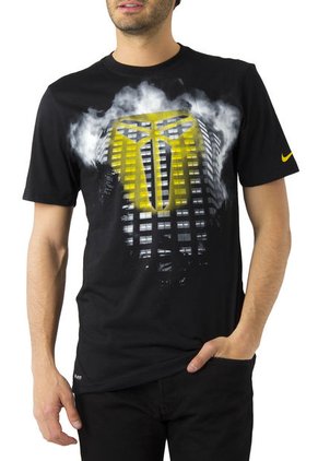 Camiseta Nike Kobe Sheath Signal Negro-Amarillo