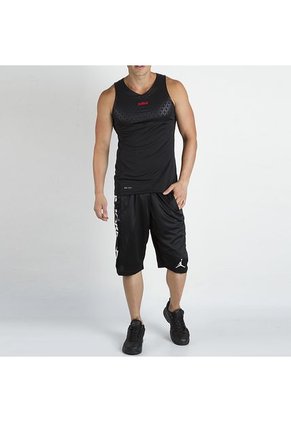 Pantaloneta de Baloncesto Nike Negro