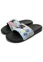 Playera Negro-Multicolor Nike Benassi JDI  Print de Nike
