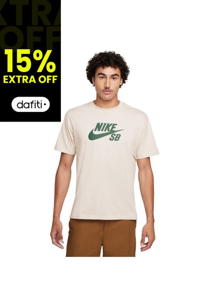Camiseta Nike Action Sports Tee Logo Hbr-Blanco