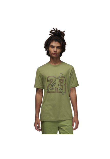 Camiseta Jordan Flight Essentials-Verde