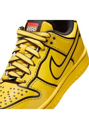 Tenis Niños Nike Dunk Low X LEGO Collection Amarillo