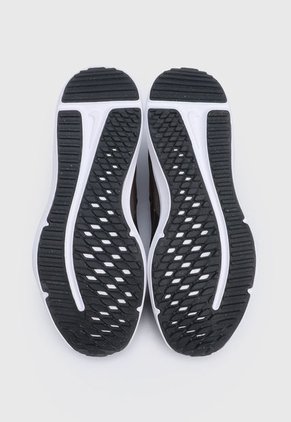 Tenis Running Negro-Blanco-Oro Rosa Nike Downshifter 12