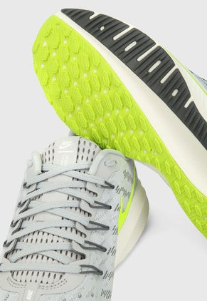 Tenis Running Gris-Verde-Blanco Nike Zoom Vomero