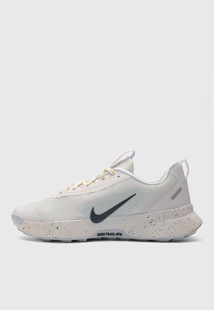 Tenis Trail Running Blanco-Celeste Claro-Amarillo NIKE Juniper Trail 3