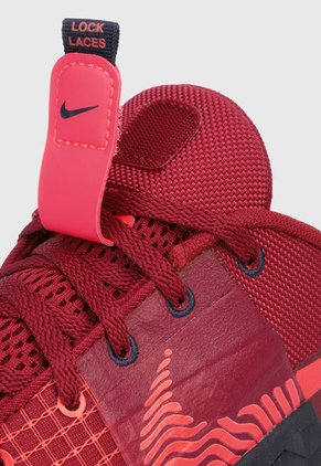 Tenis Training Rojo-Coral-Negro Nike Metcon 8