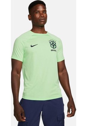 Camiseta Deportiva Hombre Nike Cbf-brasil 2022/23 Dry-fit