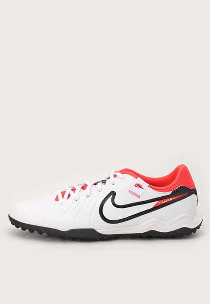 Guayo Blanco-Coral-Negro Nike Tiempo Legend 10 Academy TF