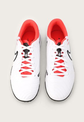 Guayo Blanco-Coral-Negro Nike Tiempo Legend 10 Academy TF