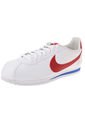Tenis Lifestyle Blanco-Rojo-Azul Nike Classic Cortez Leather de Nike