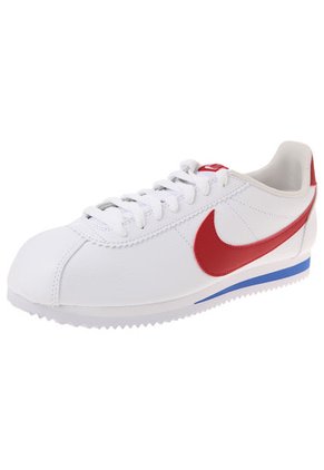 Tenis Lifestyle Blanco-Rojo-Azul Nike Classic Cortez Leather