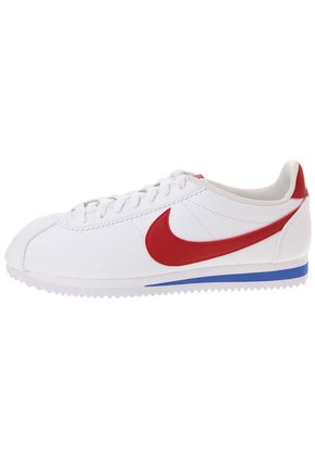 Tenis Lifestyle Blanco-Rojo-Azul Nike Classic Cortez Leather