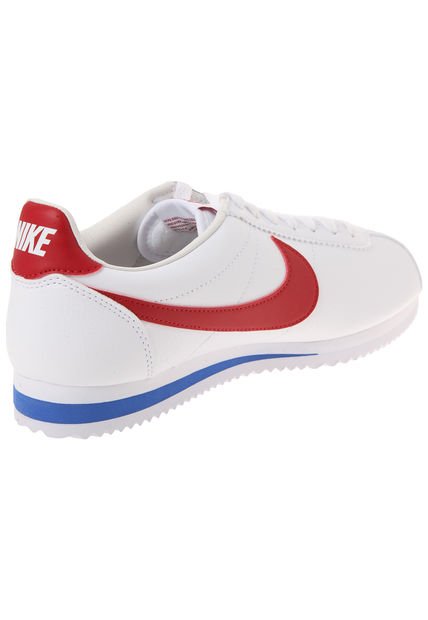 Tenis Lifestyle Blanco-Rojo-Azul Nike Classic Cortez Leather - Compra Ahora  | Dafiti Colombia