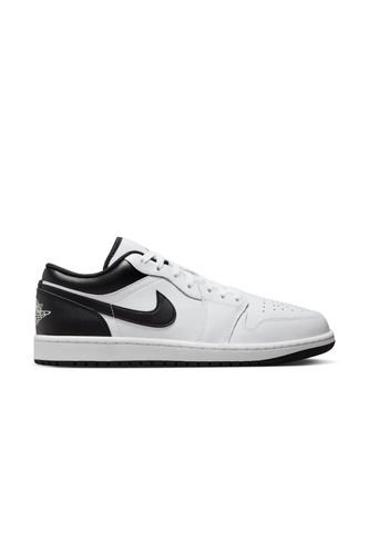 Tenis Nike Air Jordan 1 Low Hombre-Blanco/Negro Nike