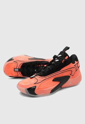 Tenis Basketball Salmón Neón-Negro Nike Jordan Luka 2