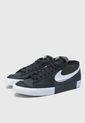 Tenis Lifestyle Negro-Verde Oliva-Blanco NIKE Blazer Low Pro Club de Nike