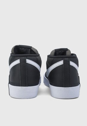 Tenis Lifestyle Negro-Verde Oliva-Blanco NIKE Blazer Low Pro Club