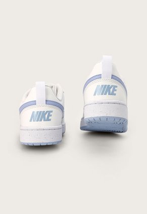 Tenis Lifestyle Blanco-Celeste Nike Court Borough Low Recraft