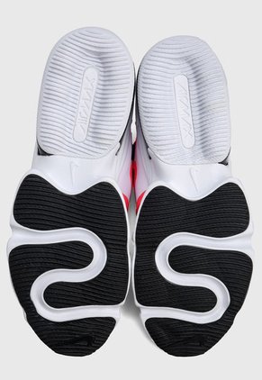 Tenis Lifestyle Blanco-Negro-Coral Nike Max Infinity