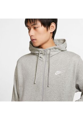 Chaqueta Deportiva Hombre Nike Sportswear Club Hoodie Full-Zip - Gris