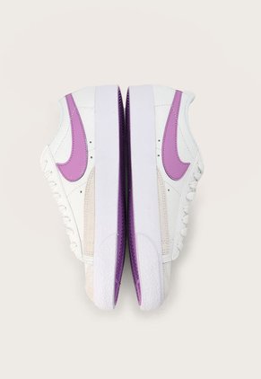 Tenis Lifestyle Blanco-Lila-Gris Nike Blazer Low '77