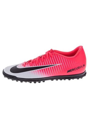 Fútbol  Blanco-Fucsia-Negro Nike MERCURIALX VORTEX III TF