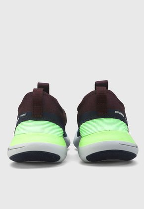 Tenis Running Vinotinto-Azul Navy-Verde NIKE Free Rn Fk Next Nature
