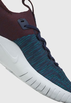 Tenis Running Vinotinto-Azul Navy-Verde NIKE Free Rn Fk Next Nature
