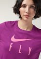 Camiseta Violeta-Rosa Nike Dri-FIT Swoosh Fly de Nike
